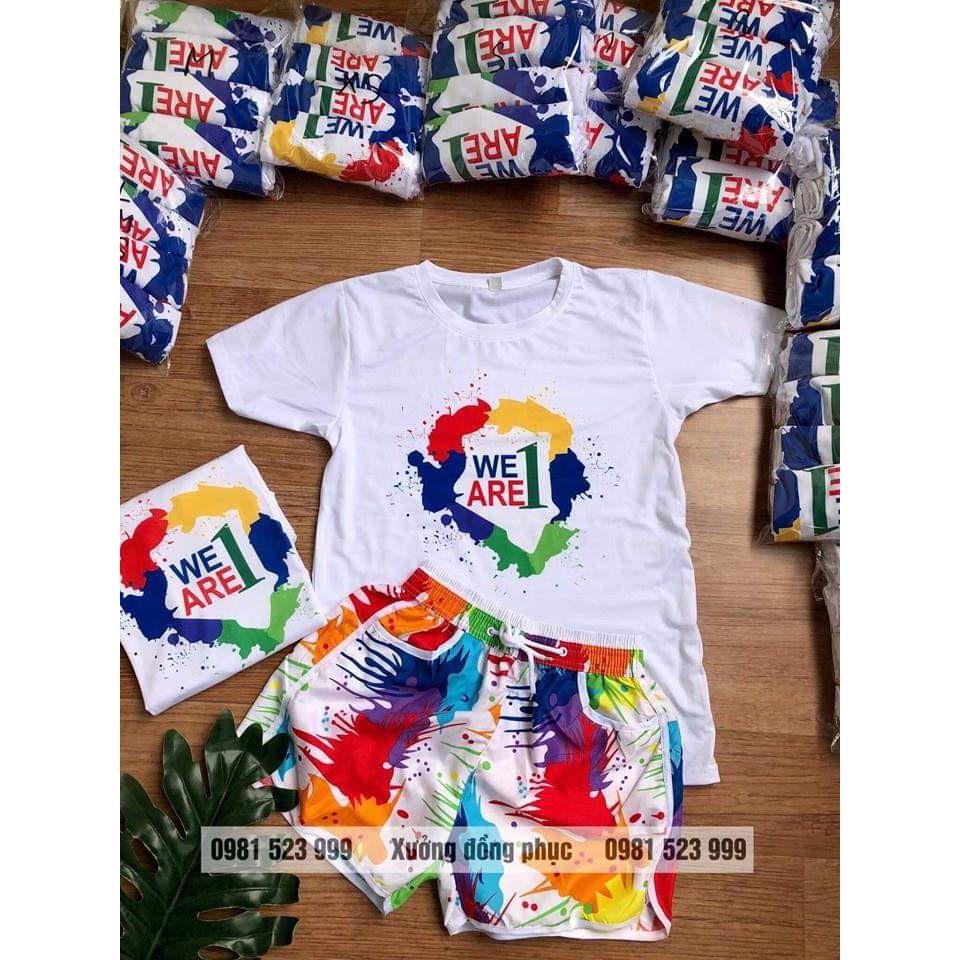 Quần áo đi biển gia đình