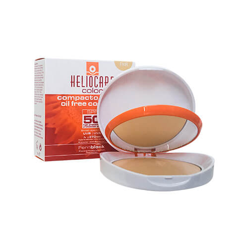 Phấn nền chống nắng màu sáng Heliocare Oil Free Compact SPF 50 Fair (10g)