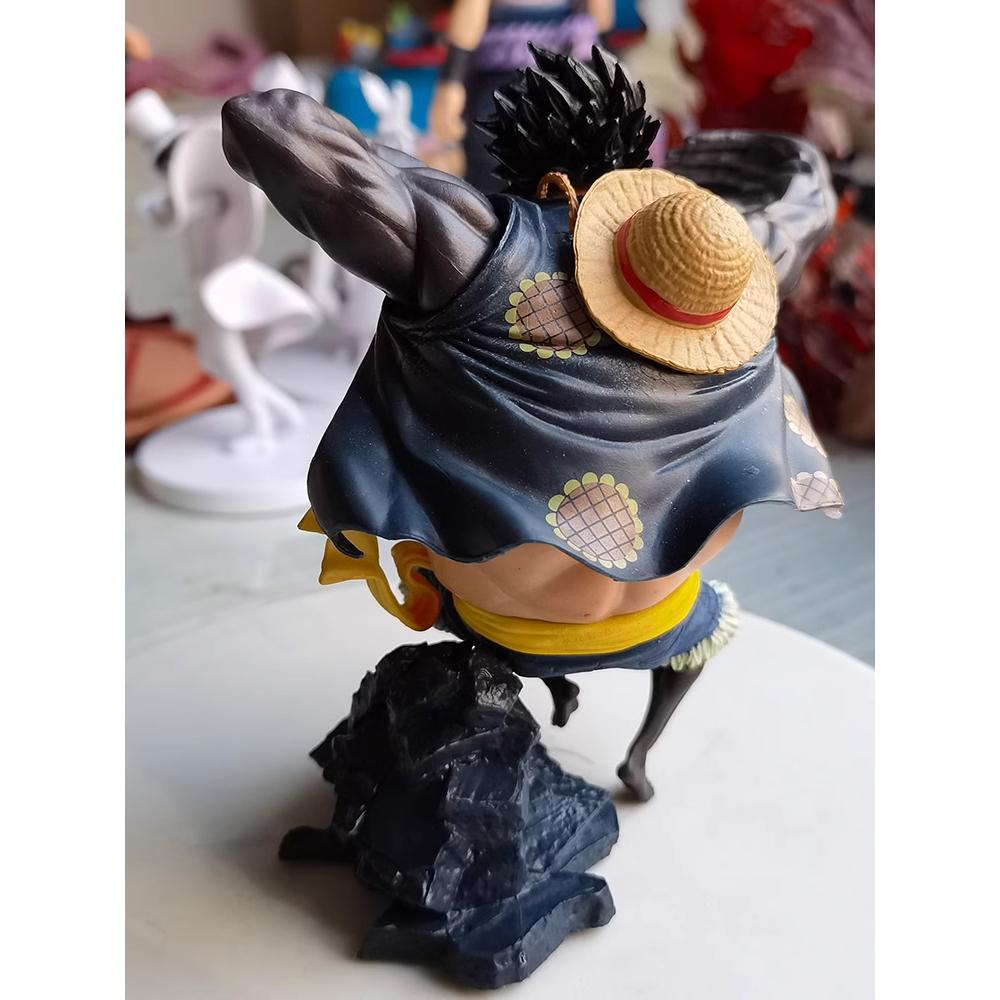 Mô Hình Luffy Gear 4 Hắc HAKI 15cm Mô hình One Piece Cao Cấp, Figure Mô Hình Anmie One Piece Luffy Vua Hải Tặc