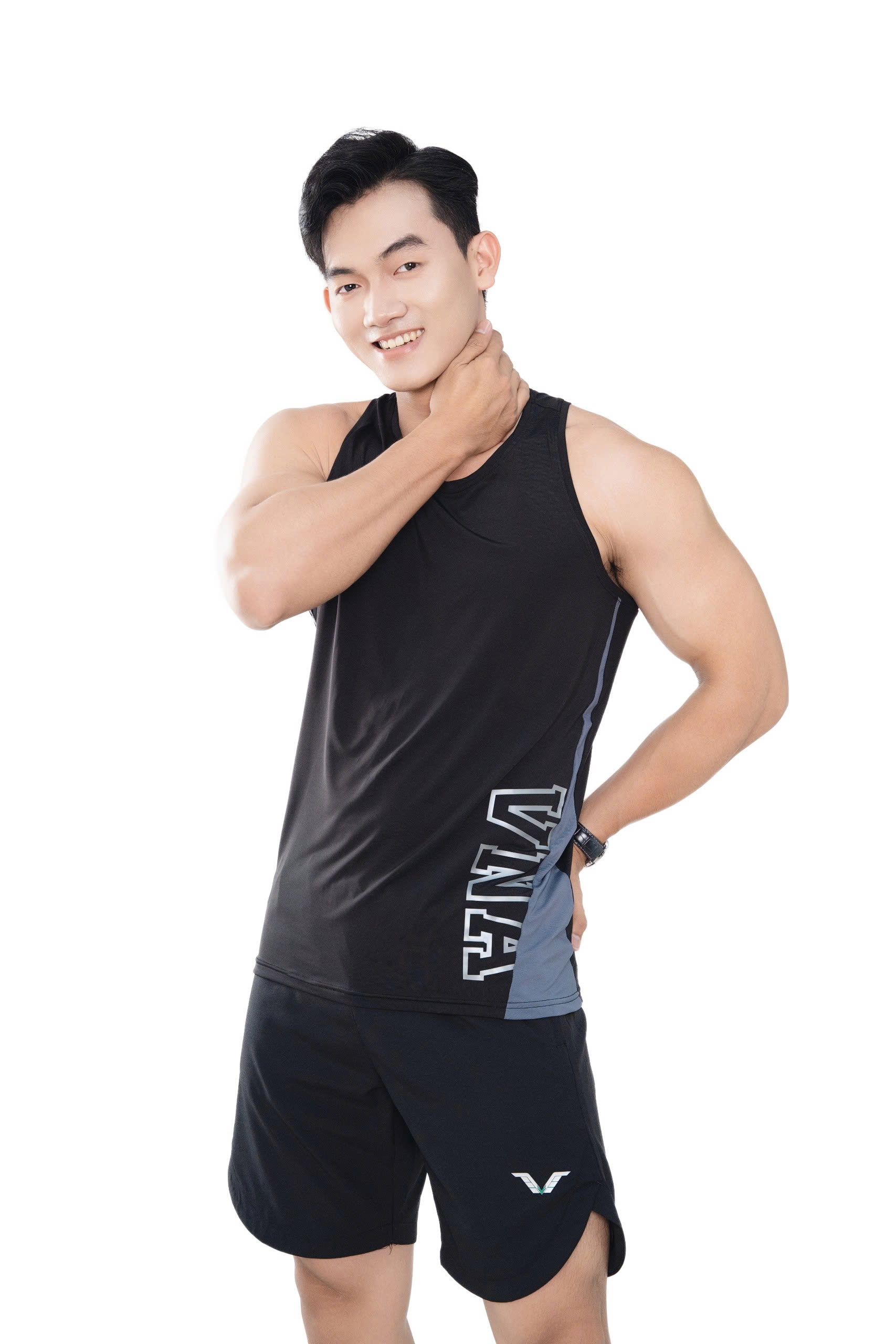 ÁO THỂ THAO CHẠY BỘ, GYM AVT73 VINA AUTHENTIC CAO CẤP, THỜI TRANG, NĂNG ĐỘNG