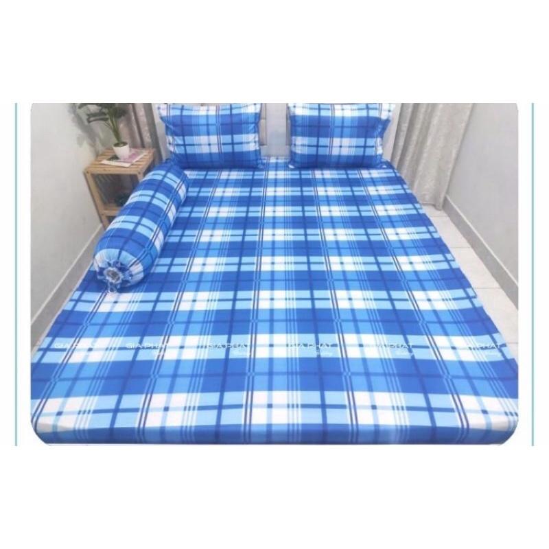 SALE Bộ Ga Gối Thun Lạnh Việt Nam Cao Cấp NỆM 3-25cm