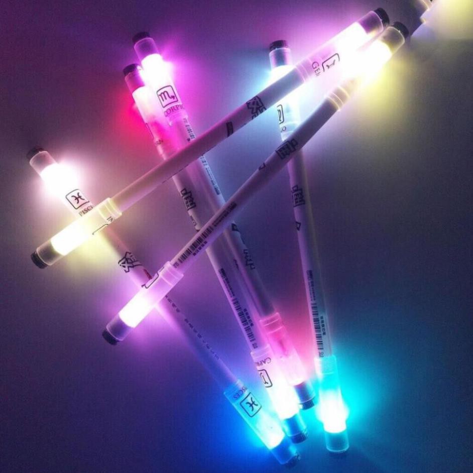 BÚT LED QUAY NGHỆ THUẬT CÓ ĐÈN - HT