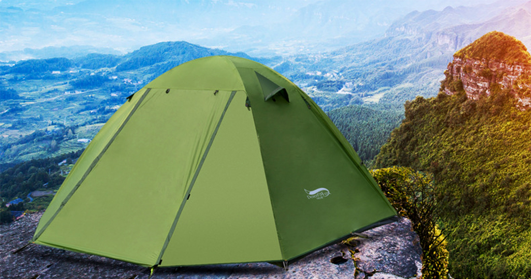 Lều Desert Fox 3-4 Người 2 Lớp chống mưa cực cao PU3000mm