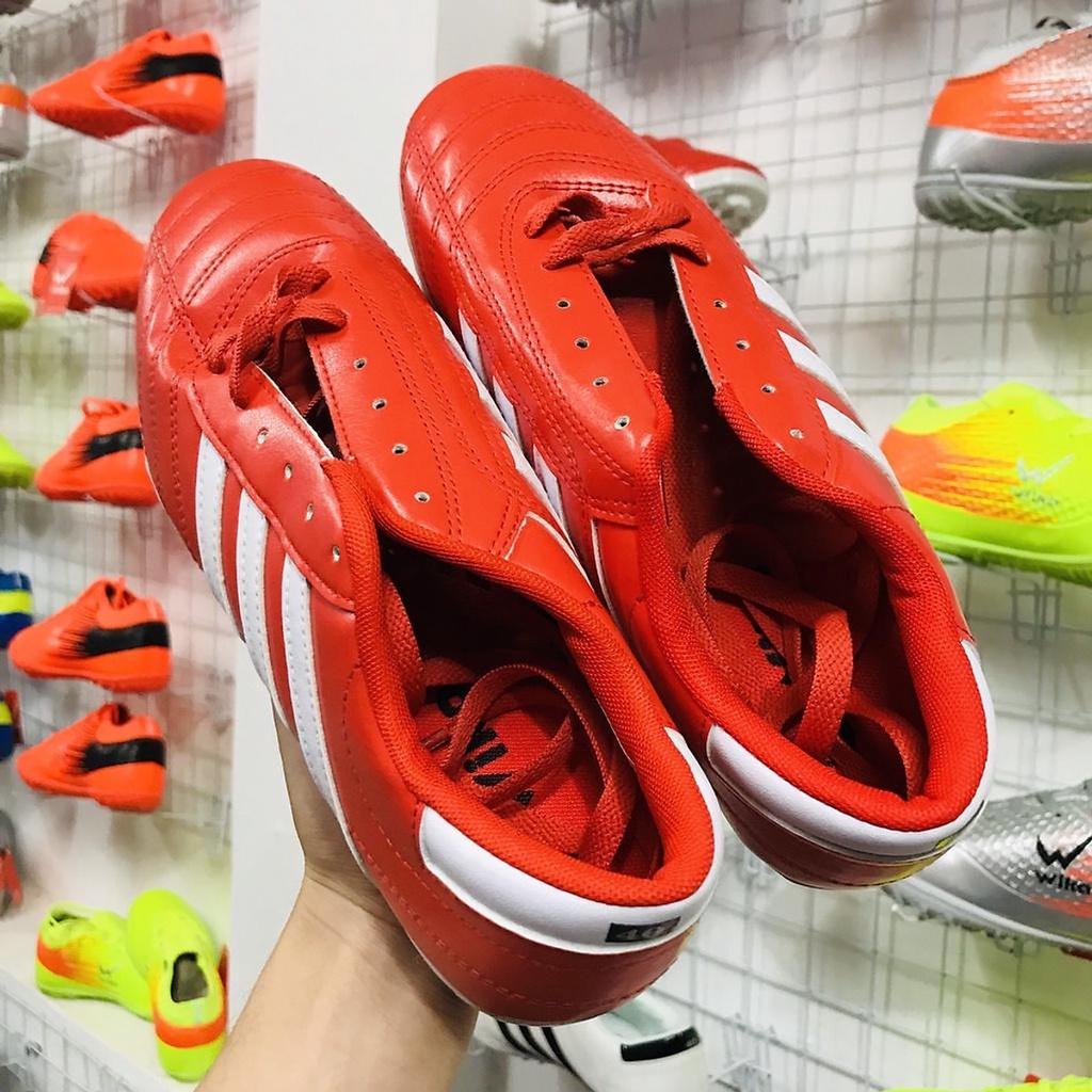 Mẫu giày thể thao đá bóng cao cấp  3 sọc Đỏ 2022