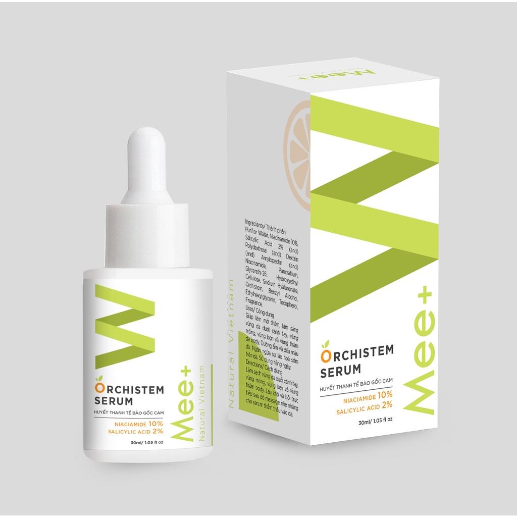 Serum Mee Natural 10% Niacinamide 2% BHA Mờ Thâm Dưỡng Trắng Da Body 30ml