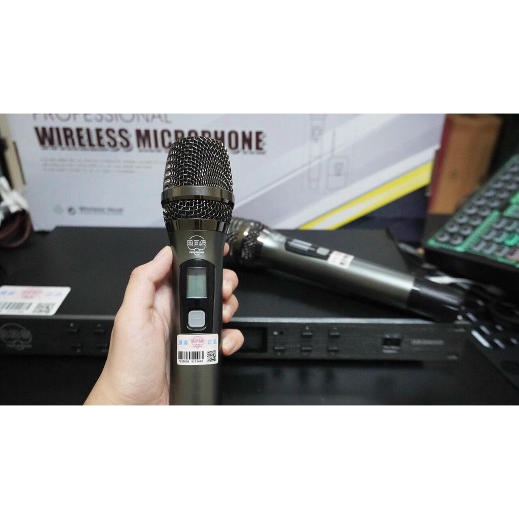 Micro Karaoke Cao Cấp BBS 9000 hát karaoke chuyên nghiệp hát hay tiếng sáng dày trầm mic hút không hú bảo hành 12 tháng