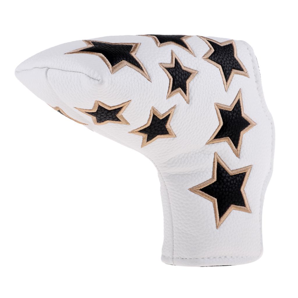 Golf Stars Design Golf Putter Club Head Cover Headcover for Scotty Cameron Odyssey Callaway Taylormade