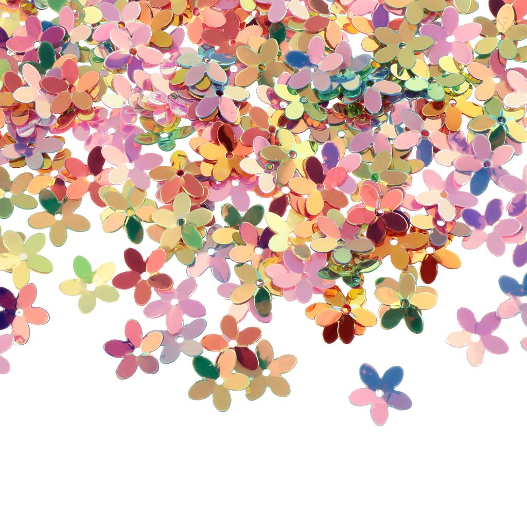 30g Metalic Sprinkles Colorful Flower Table Confetti Scatter Party Decor