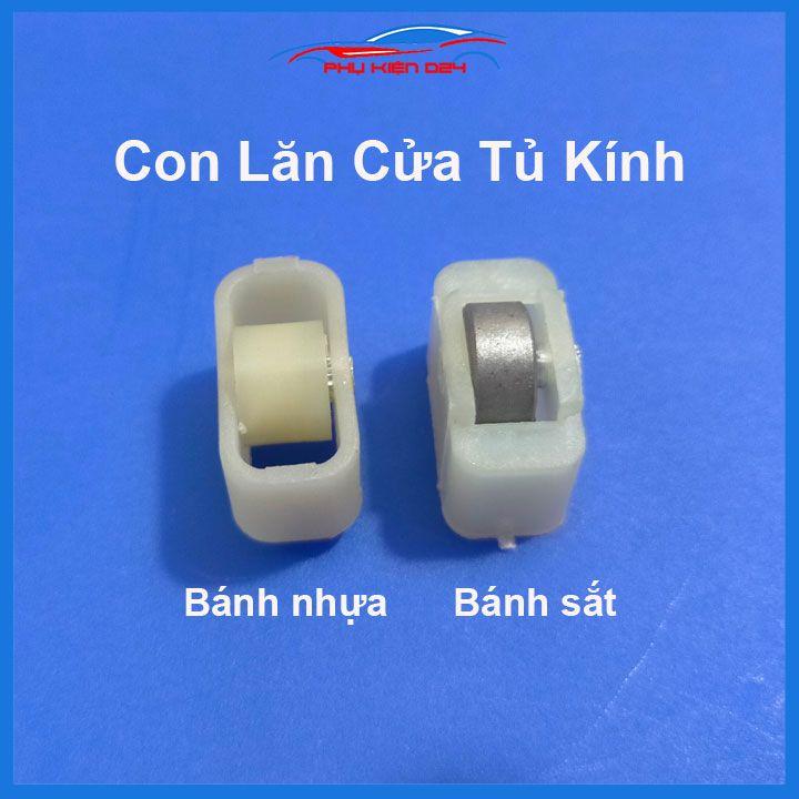 Con lăn ròng rọc đảo tủ trượt cửa tủ, cửa nhà ,cửa lùa bằng mini