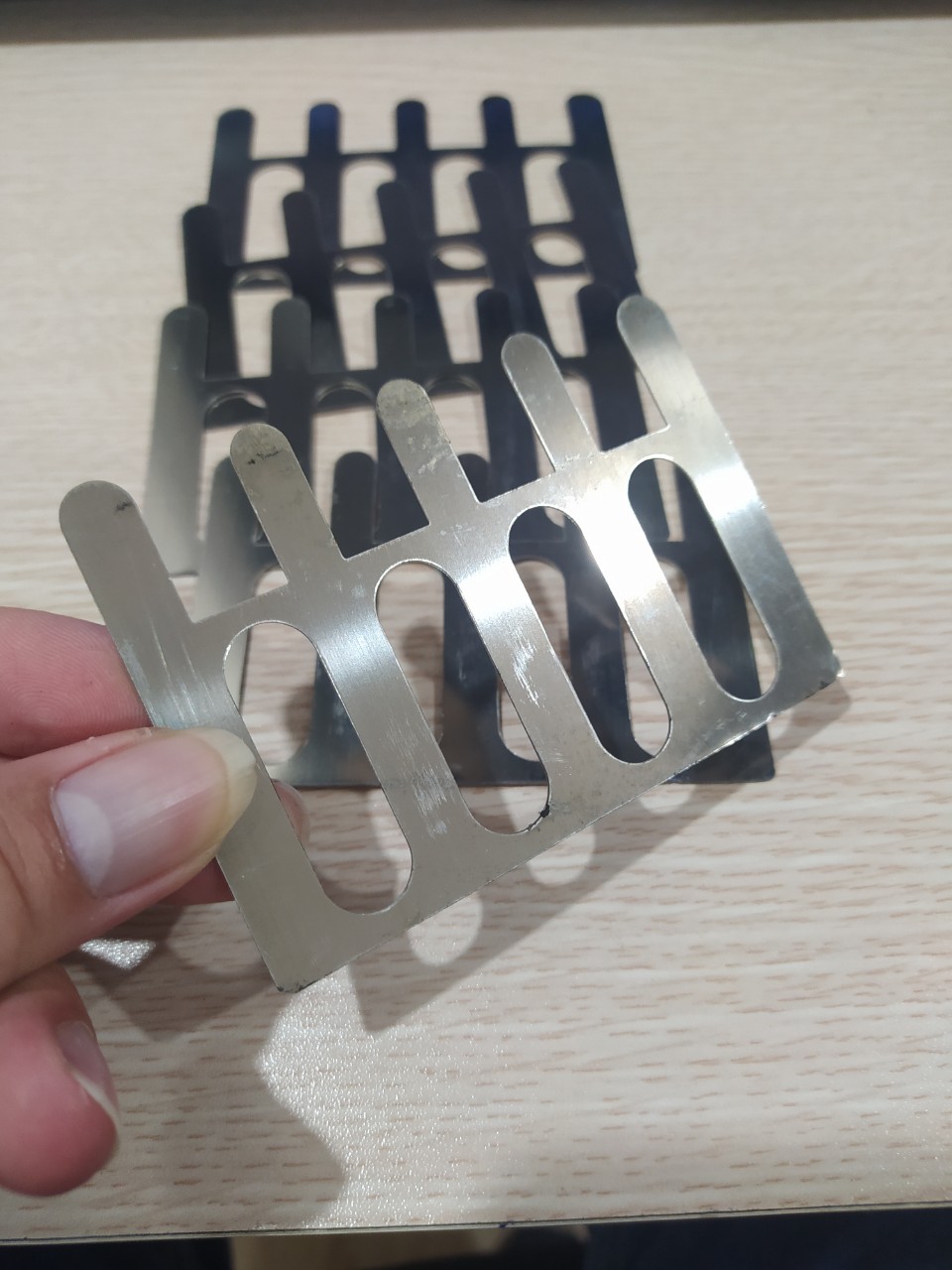 ĐỆM INOX LINH KIỆN DÙNG CHO MÁY ĐẾM TIỀN