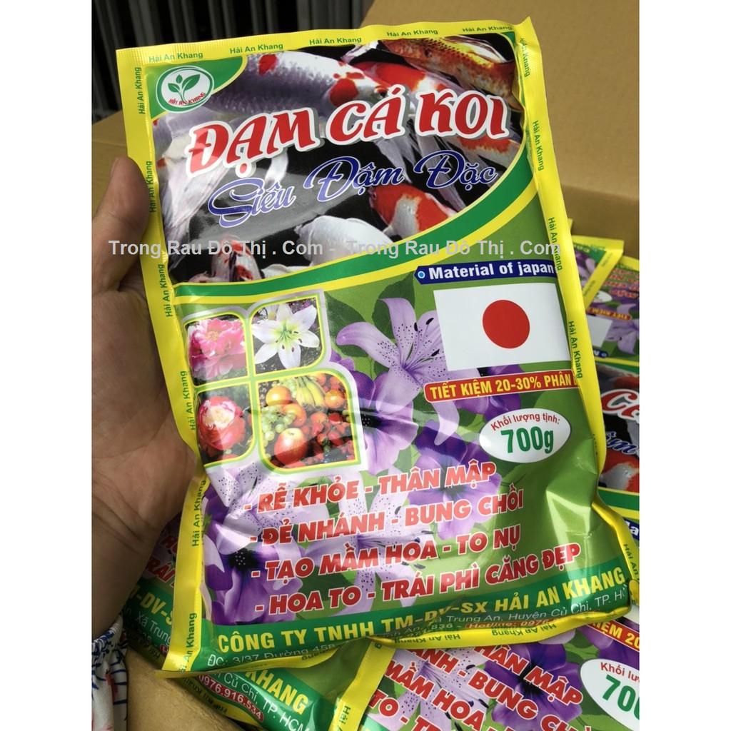Phân Đạm Cá Koi Siêu Đậm Đặc nguyên liệu nhập từ Nhật