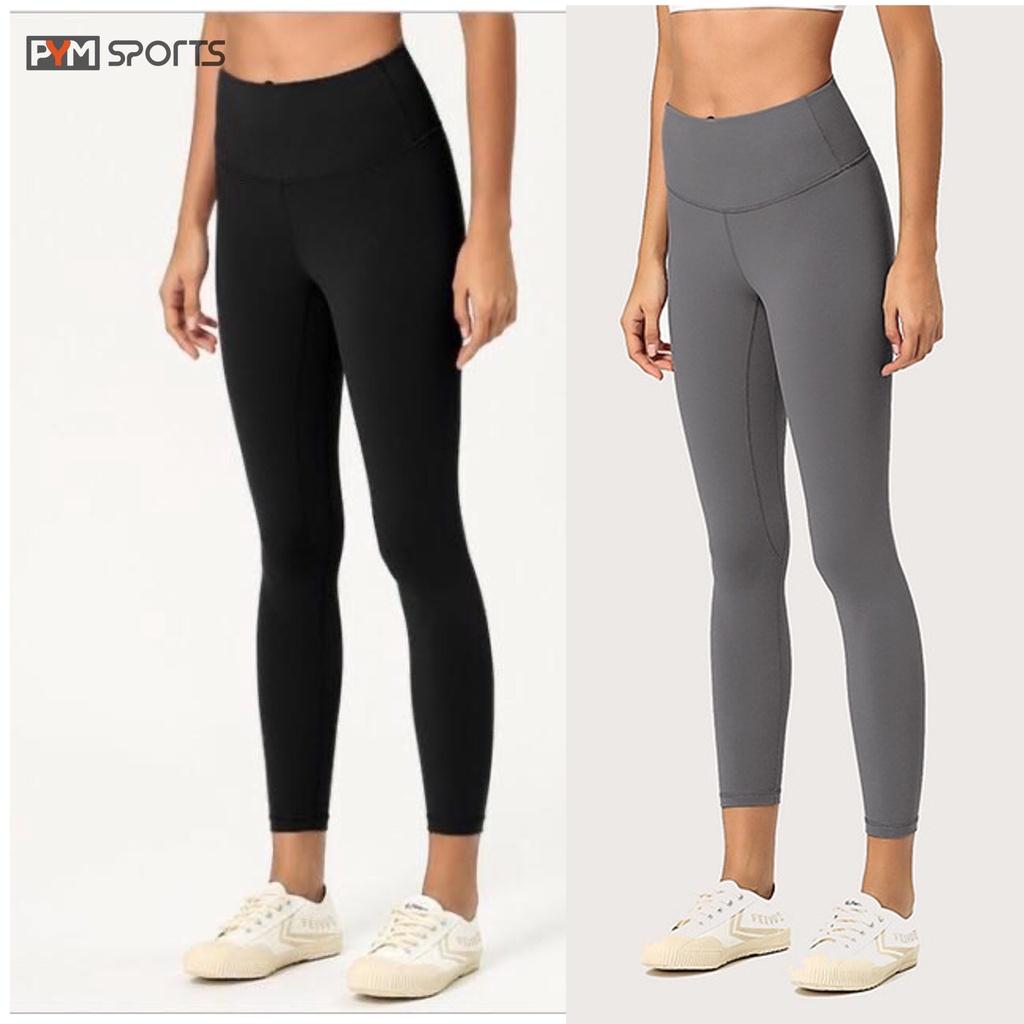 Quần legging dài Lulu - Quần tập Gym, Yoga - PYMSPORT - PYML019 cạp cao, nâng mông