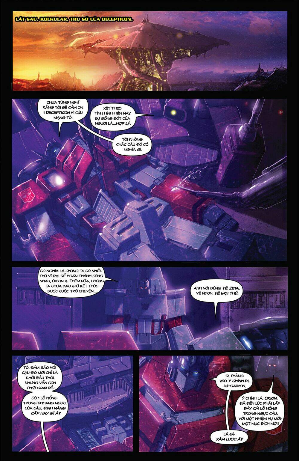 the tranformers - autocracy chapter 7 8