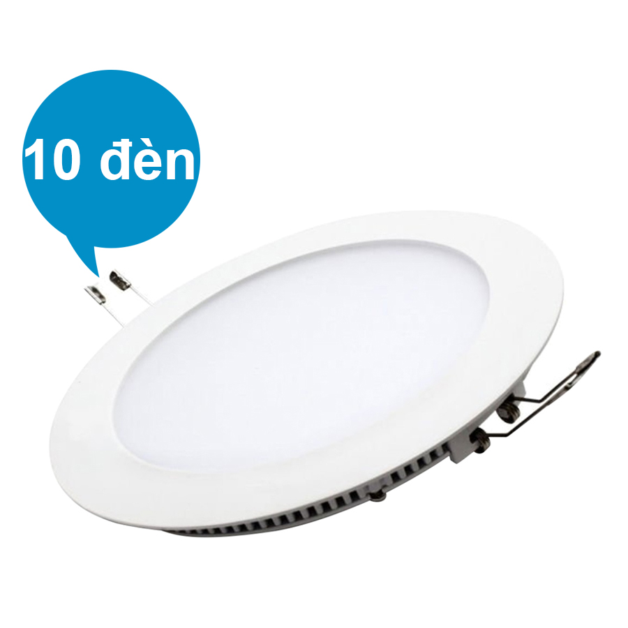 Bộ 10 Đèn LED Âm Trần 15W