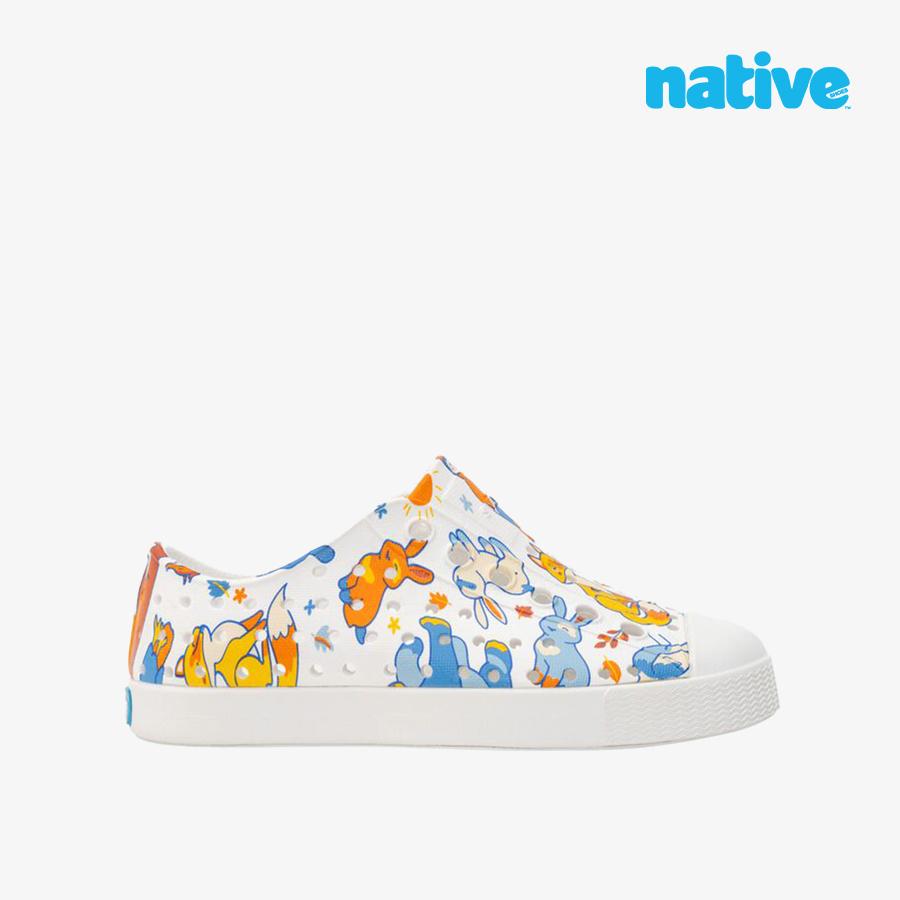 Giày Lười Trẻ Em Unisex NATIVE Jefferson Sugarlite Print Junior