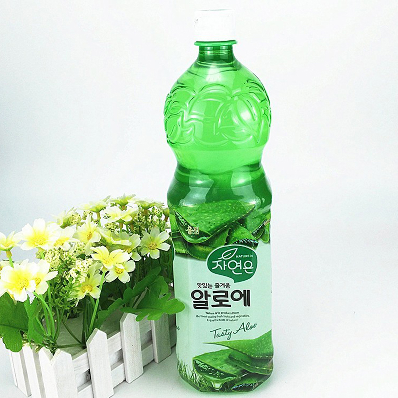 Nước Nha Đam Lô Hội Tự Nhiên WoongJin Hàn Quốc 41% Chai PET 1.5L