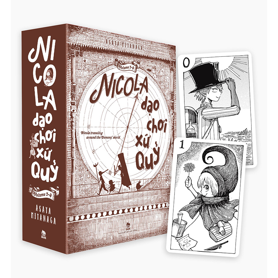 Boxset Nicola Dạo Chơi Xứ Quỷ (4 Tập) [Tặng Kèm 2 Thẻ Nhân Vật]