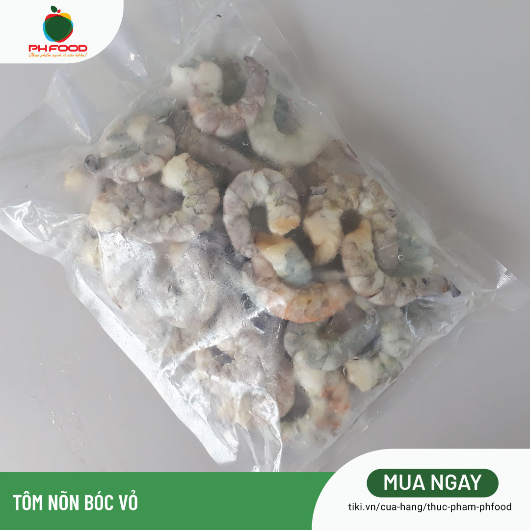 - Tôm Nõn Nhật Bản - 500g - Đã Bóc Vỏ Làm Sạch