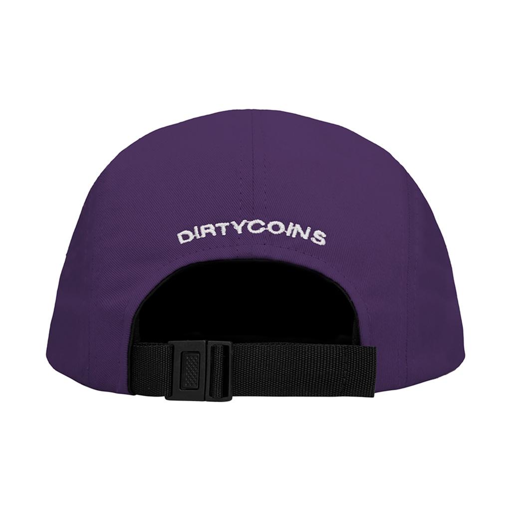 DirtyCoins Nón 5 Panels Cap - Purple