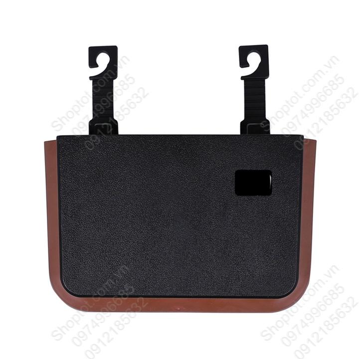 Túi để đồ gắn ghế sau xe ô tô chống nước, có thể xếp gọn, để chai nước, để đồ cá nhân, đê sách báo đa năng