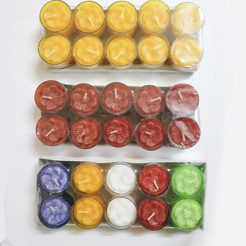 Set 10 cốc nên hoa nghệ thuật ánh sáng lung linh ấm ấp