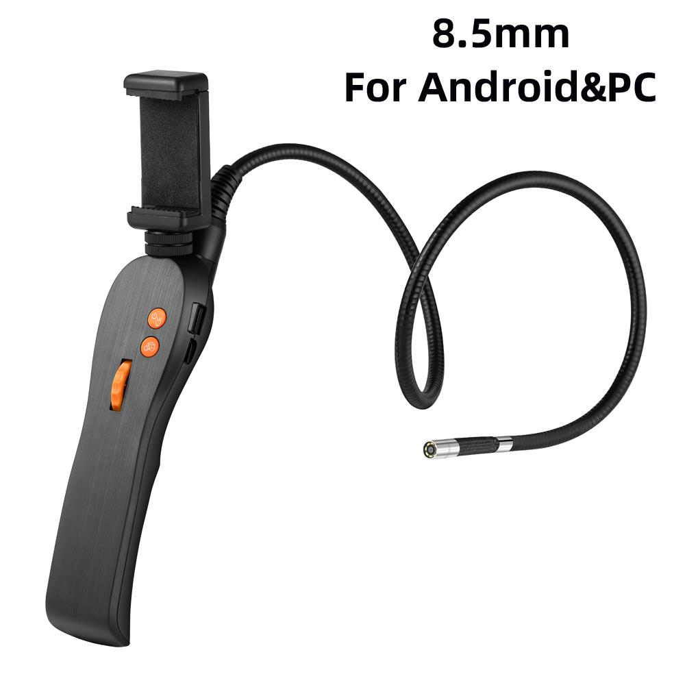 3.9MM/8.5MM Lái 360 Độ Bằng Điện Công Nghiệp Borescope Nội Soi HD Camera Mini Kiểm Tra Ô Tô Camera Với 6LED