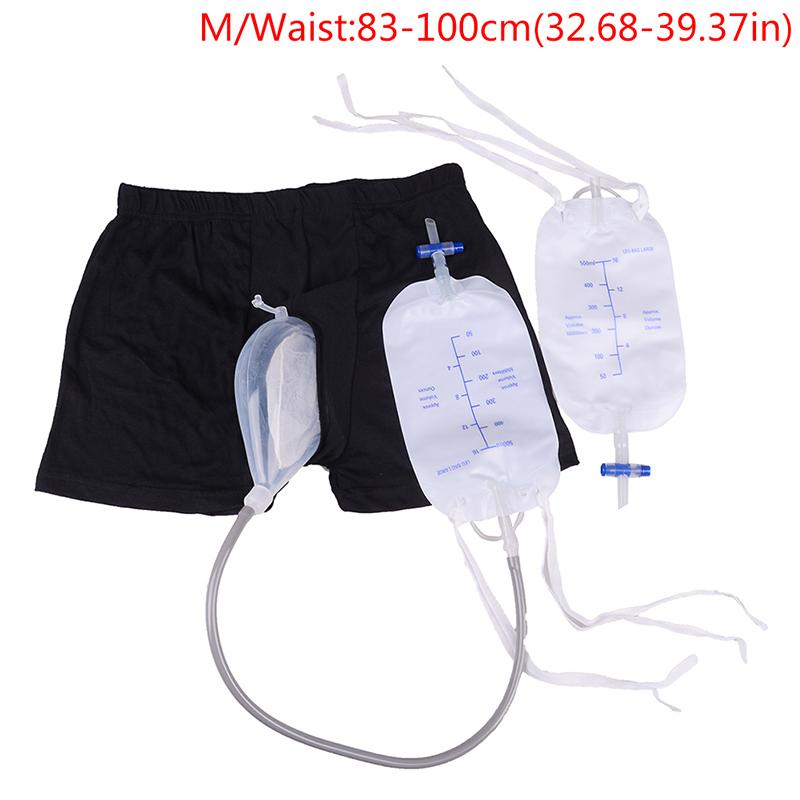 3 Kích Thước Nước Tiểu Túi Có Thể Tái Sử Dụng BồN TiểU Nam Túi Ốp Nước Tiểu Phễu PEE Giá Đỡ Thu Với Ống Thông Cho Lão