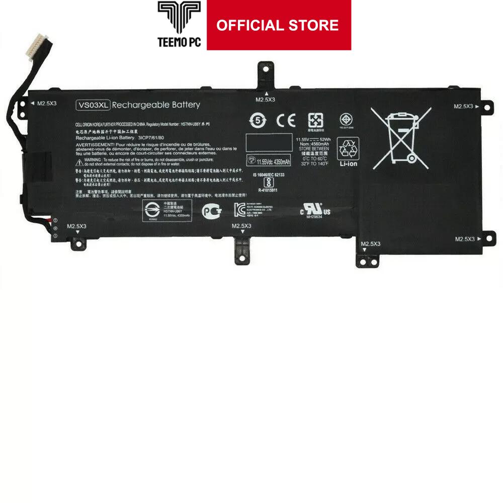 Pin Tương Thích Cho Laptop Hp Envy 15-As Envy 15T-As Series 11.55V 52Wh - Hàng Nhập Khẩu New Seal TEEMO PC TEBAT828
