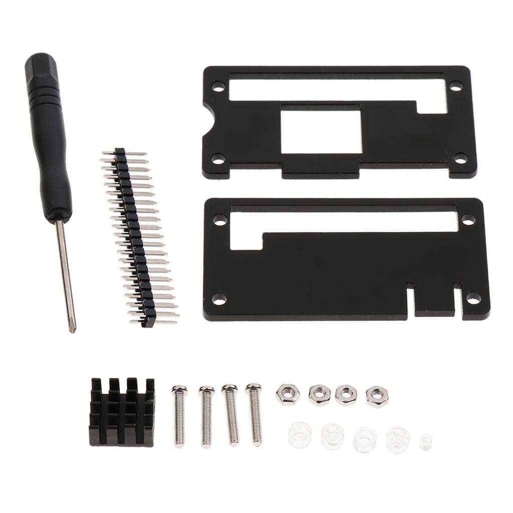 Vỏ Acrylic Vỏ Vỏ Bảo Vệ & Tản Nhiệt Cho Raspberry Pi ZERO