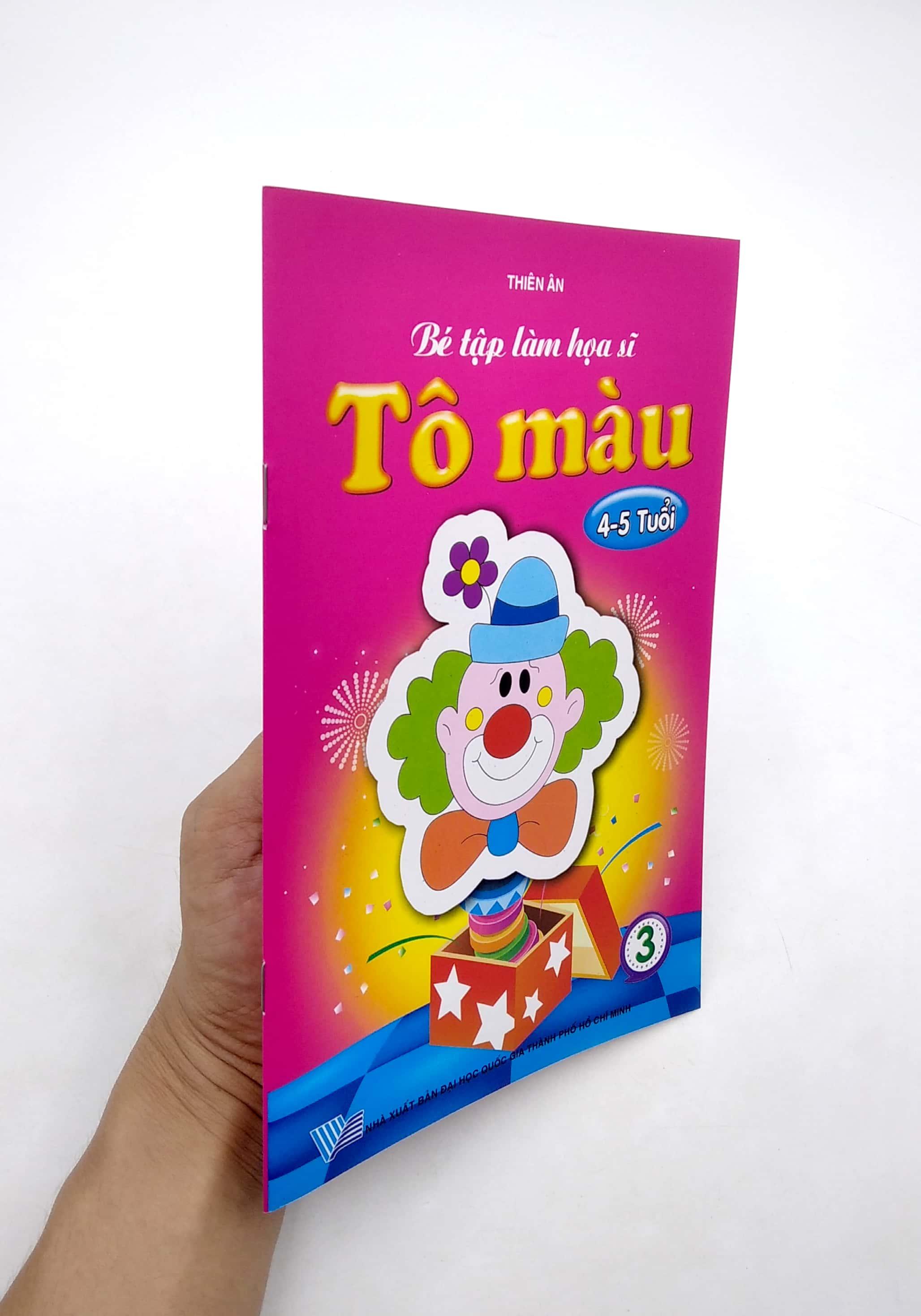 Bé Tập Làm Họa Sĩ - Tô Màu