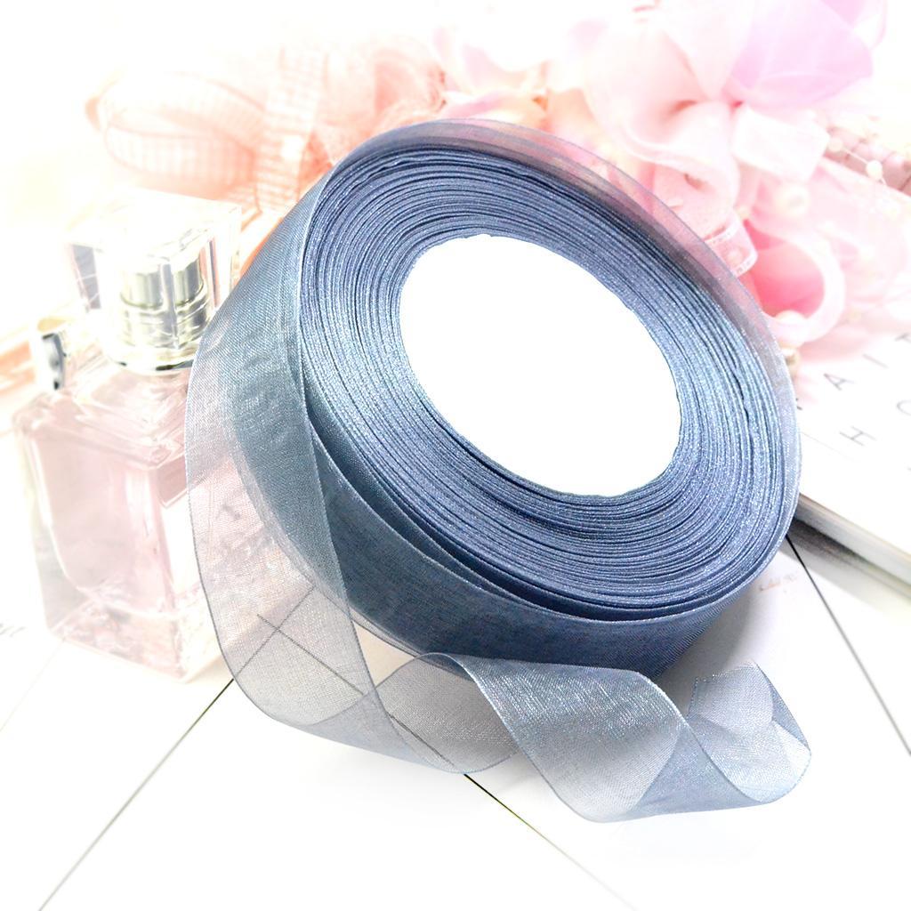 3 X 50 Polyester Satin Chiffon Ribbon Gift Wrap