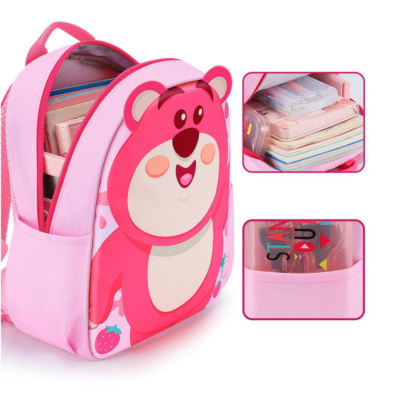 Ba lô học sinh cho bé siêu nhẹ chống nước cao cấp phong cách mới - BEE GEE HS1214