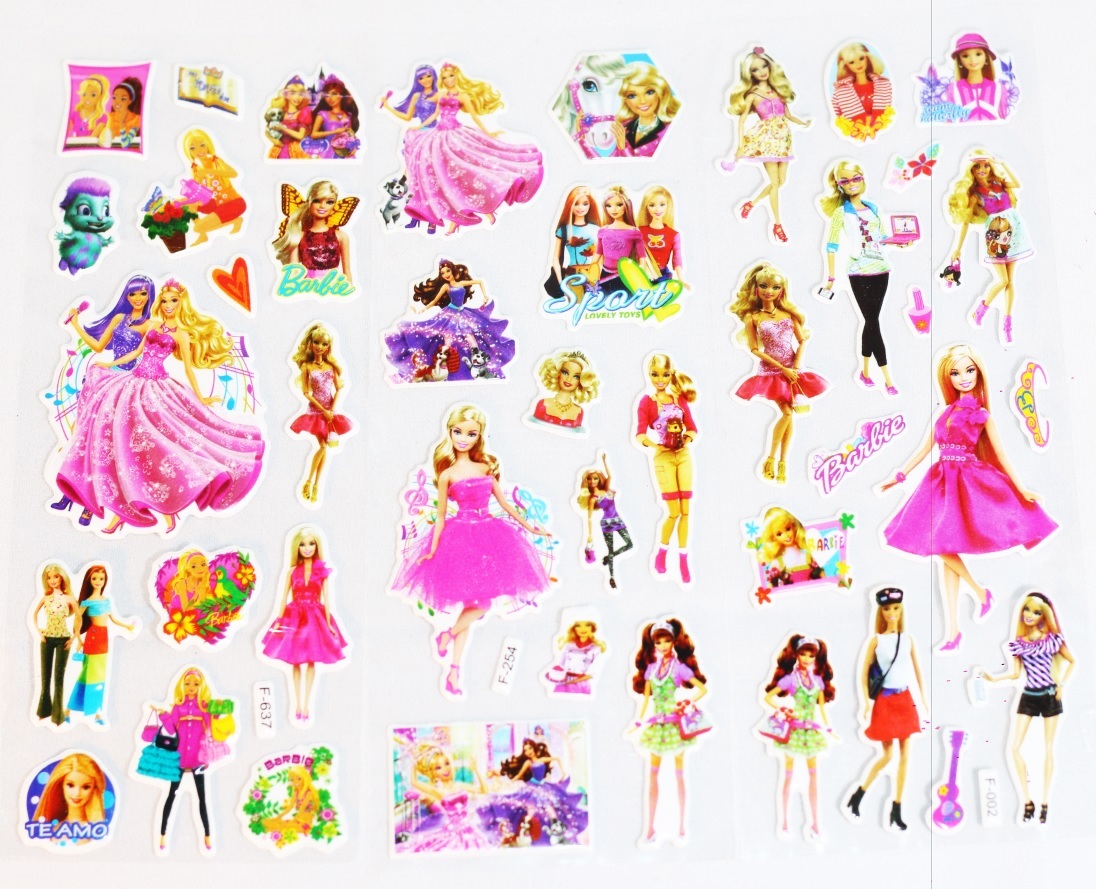 Dán hình thiết kế thời trang công chúa Barbie tập 4  Sticker for designing  doll outfit Chim Xinh  YouTube