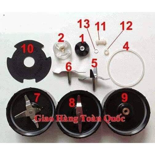Chi tiết số 7,8,9 máy xay đa năng magic, sunhouse...