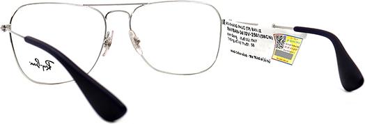 Kính Mát Unisex Rayban RB3610V 2501 (58) bạc