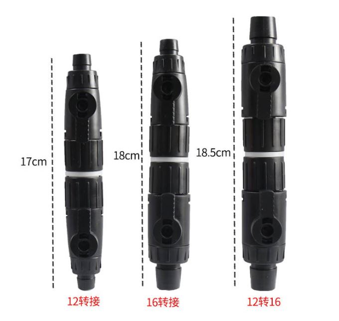 Khóa nối nhanh Double Tap - khóa nối ống nước - phụ kiện máy lọc bể cá