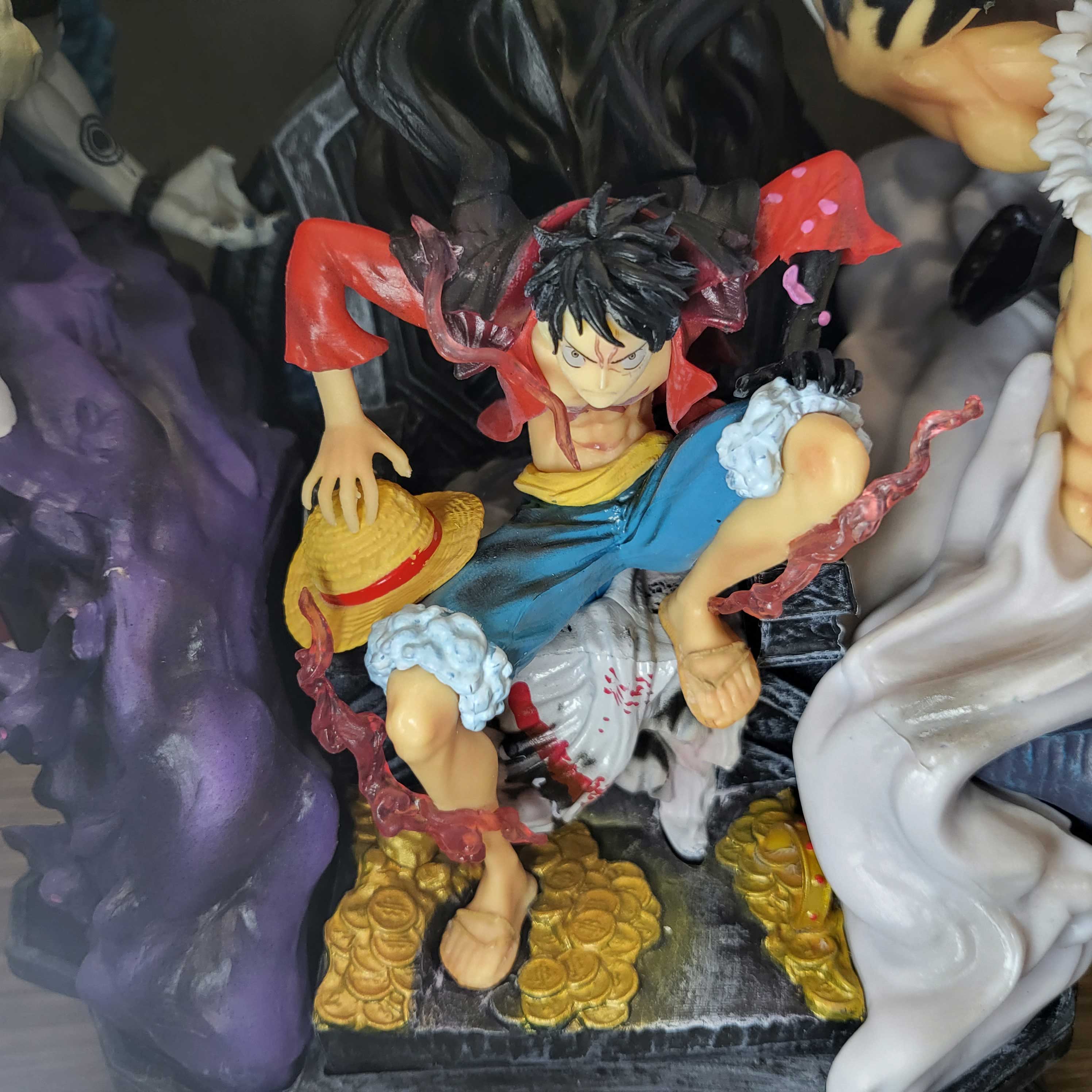 Mô hình Luffy Throne - LS studio - Hàng F1 - One Piece