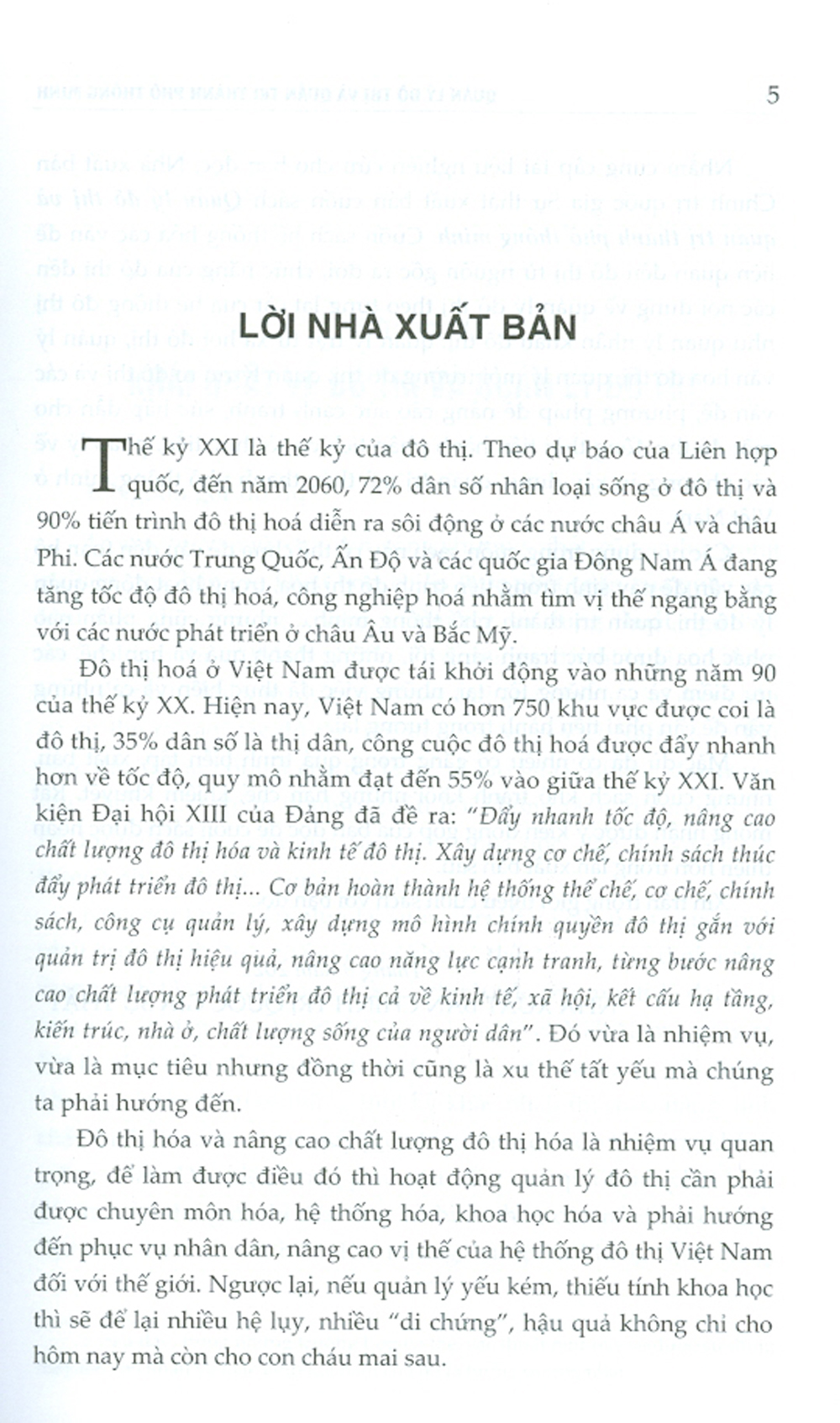 Quản Lý Đô Thị Và Quản Trị Thành Phố Thông Minh