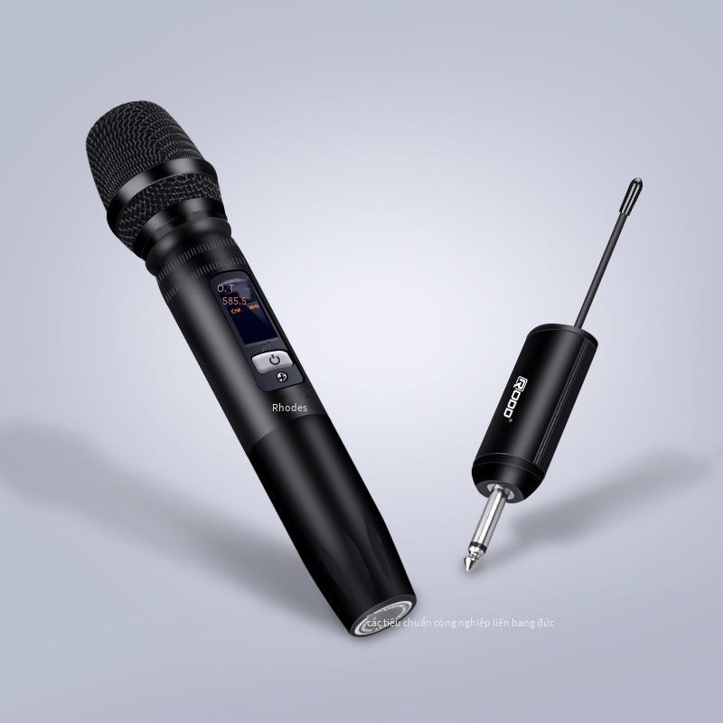 Micro cầm tay không dây đa năng thuận lợi nhất U-segment FM hội nghị máy tính gia đình bộ khuếch đại công suất micro không dây âm thanh ngoài trời