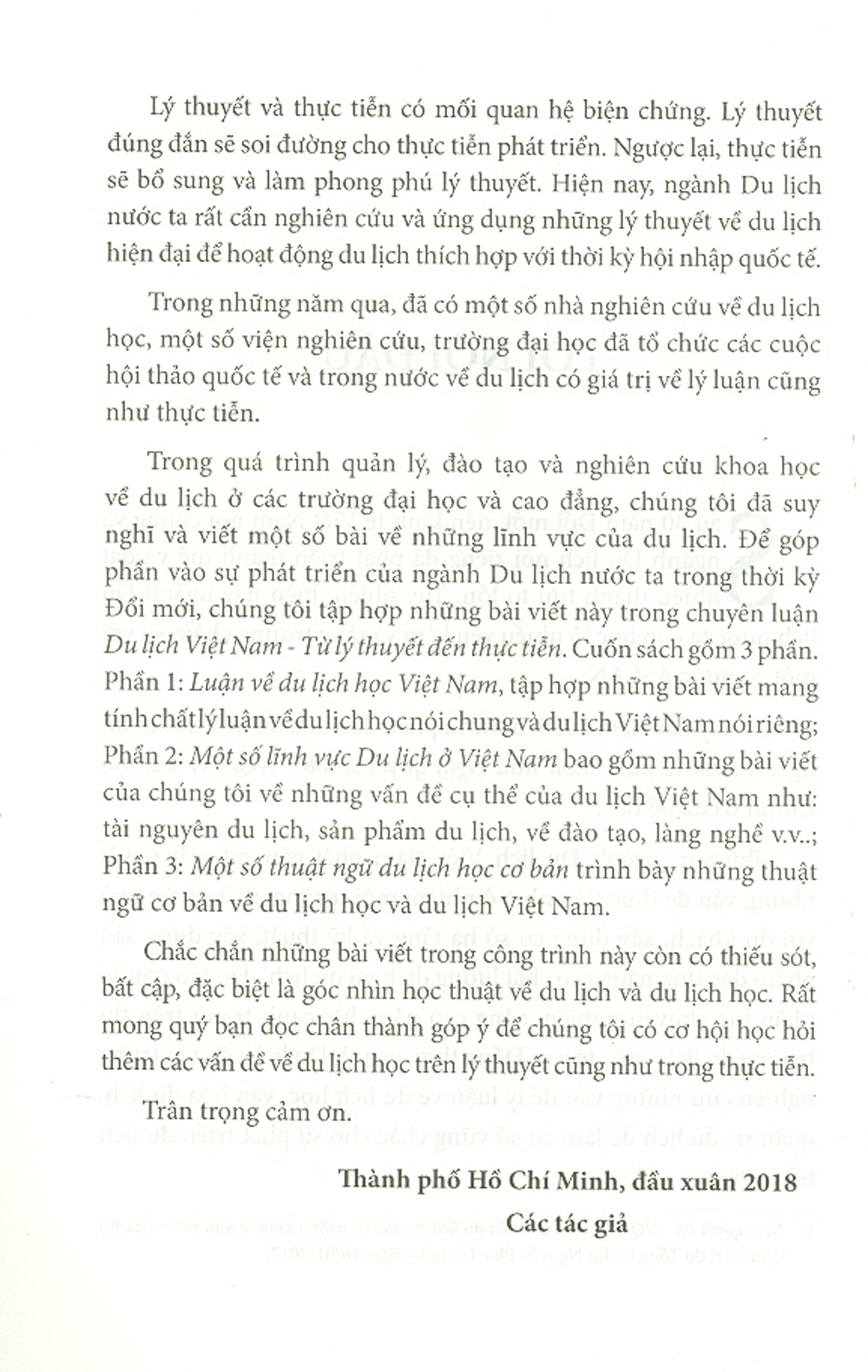 Du Lịch Việt Nam – Từ Lý Thuyết Đến Thực Tiễn