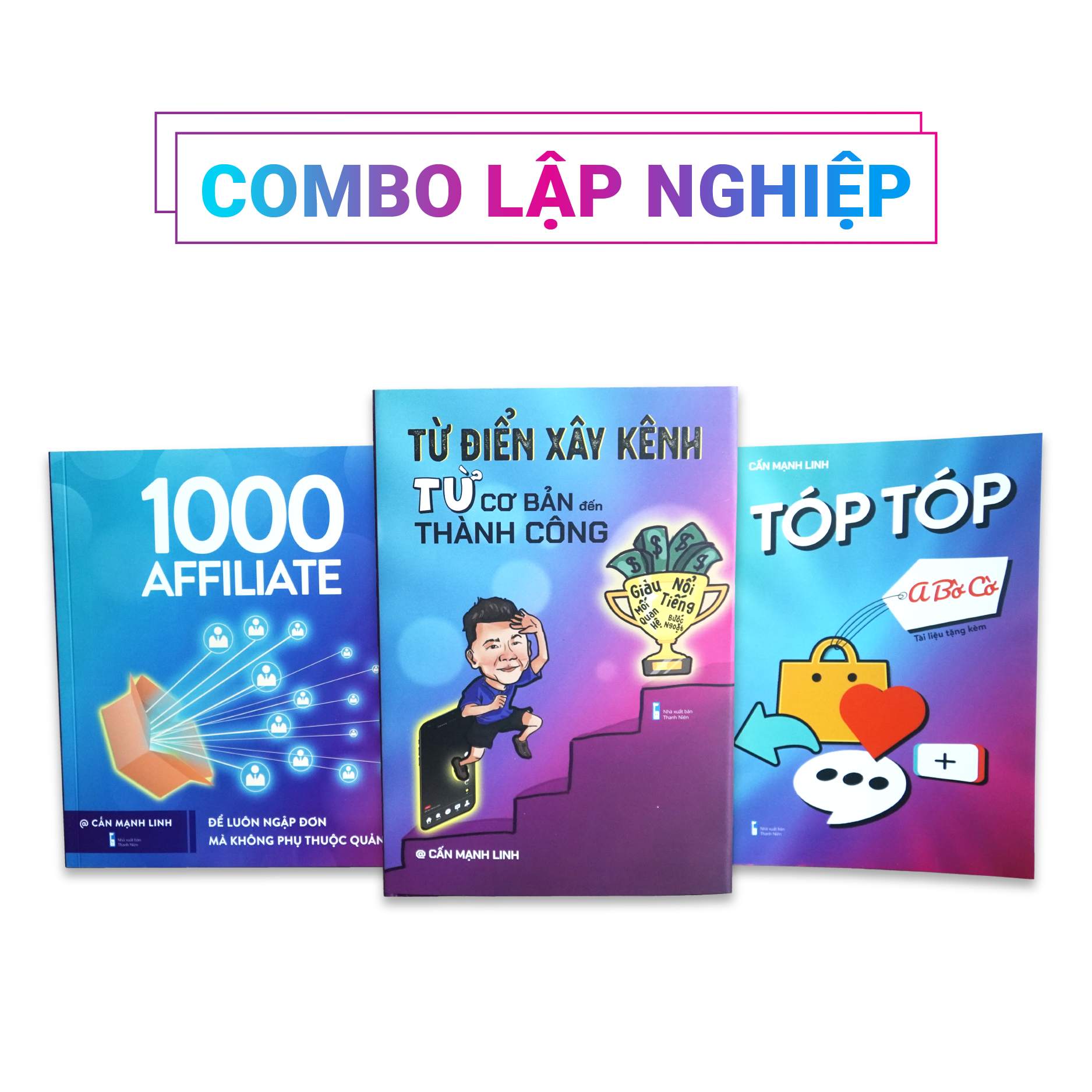 Sách COMBO LẬP NGHIỆP của tác giả Cấn Mạnh Linh