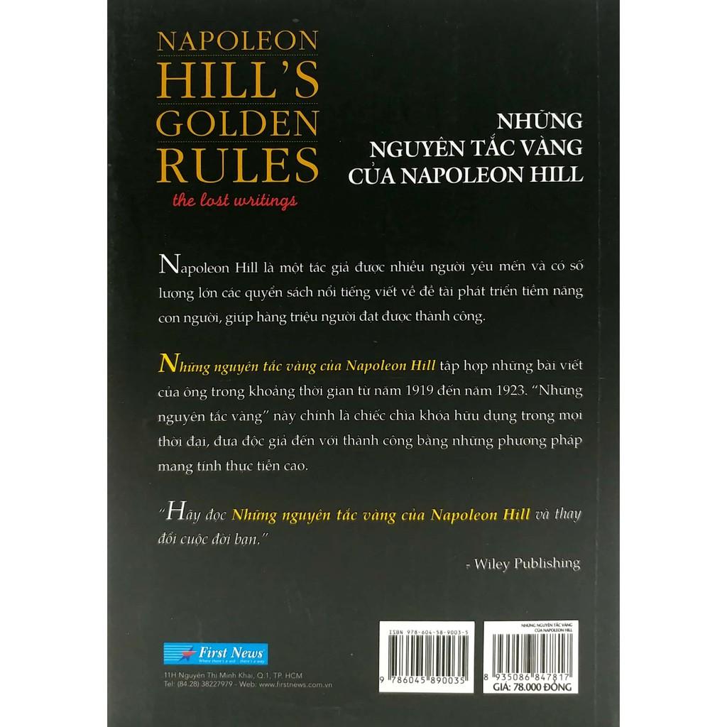 Những Nguyên Tắc Vàng Của Napoleon Hill - Bản Quyền