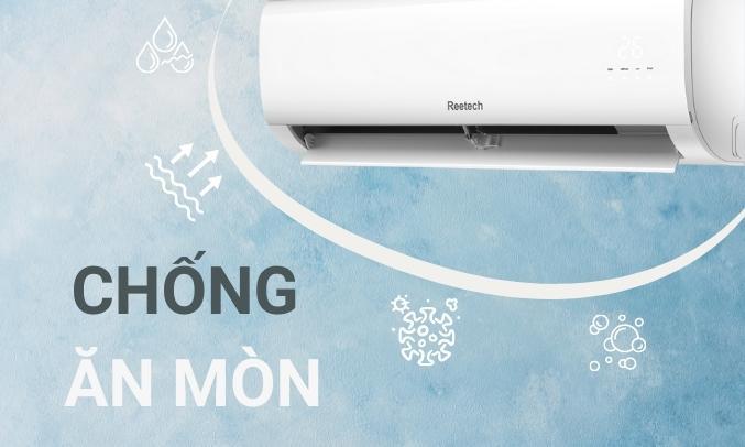 Máy lạnh Reetech 2 HP RT18-BK-BT - Bền bỉ chống chịu ăn mòn