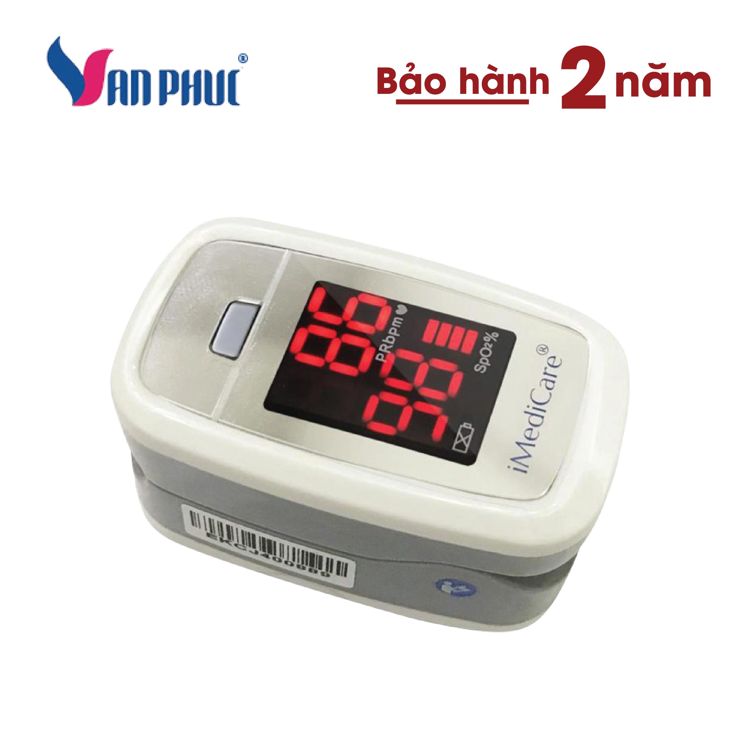 Máy đo nồng độ oxy trong máu và nhịp tim iMediCare iOM-A3 (NEW)