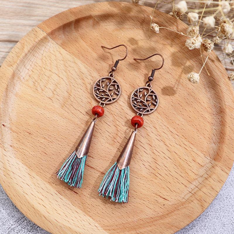 Bông tai Bohemian độc đáo, hoa tai