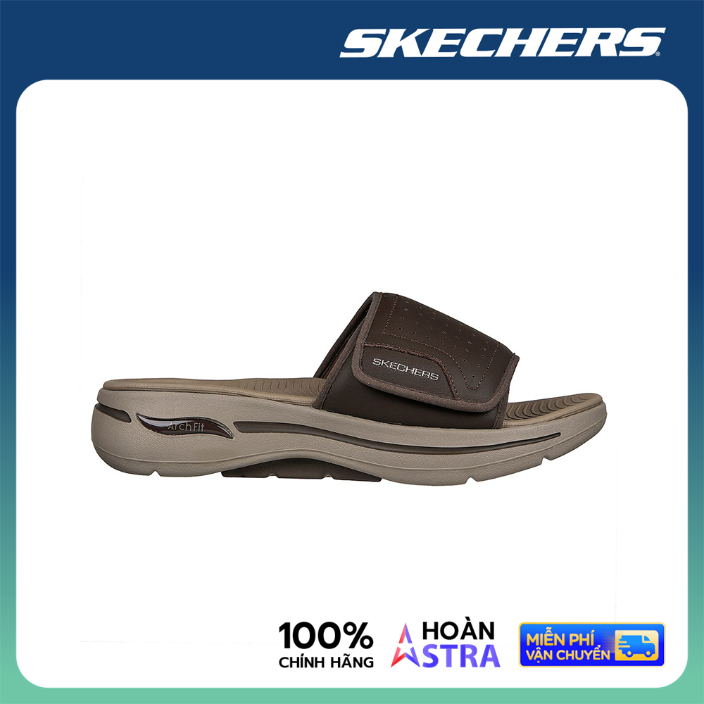 Skechers Nam Dép Quai Ngang Sandals GOWalk Arch Fit - 229034-CHOC