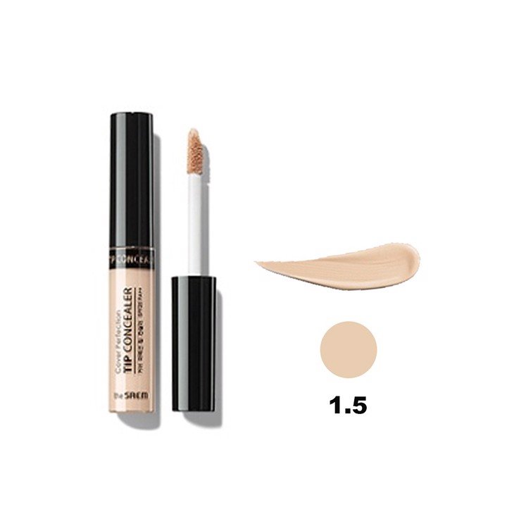 Kem Che Khuyết Điểm The Saem Cover Perfection Tip Concealer