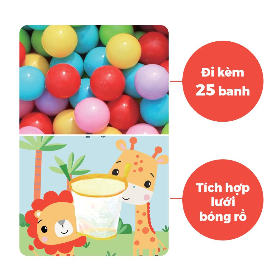 Đồ Chơi Nhà Banh Cho Bé-Kèm 25 Banh FISHER-PRICE F0315H