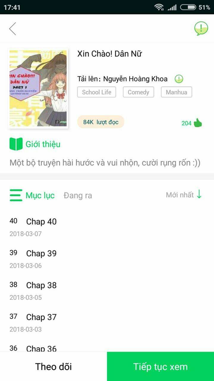 xin chào! dân nữ chapter 38 34