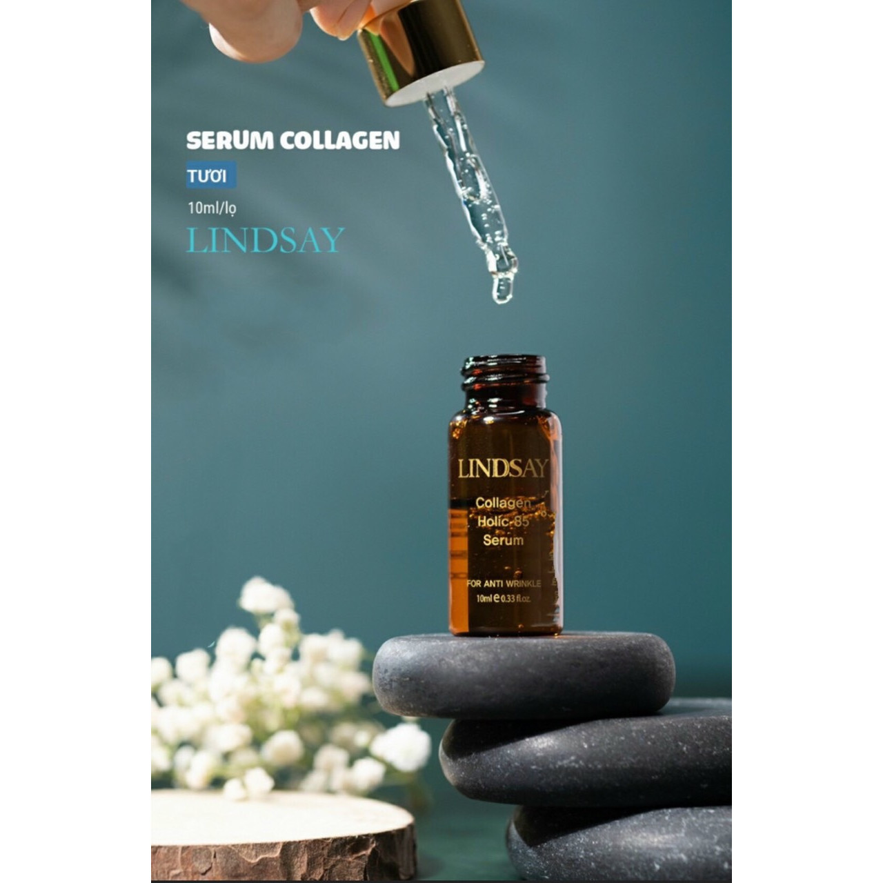 Bộ Serum Colagel tái tạo chống lão hóa da - THE ELISE VELVET COLLAGEN HOLIC 85 SERUM